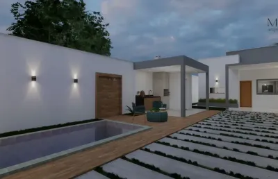 Casa a venda no turu com  fino acabamento entada com bloquetes).