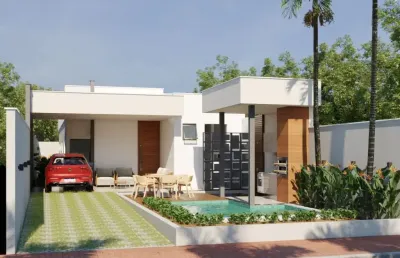 Casa a venda  na pçanta com opção de piscina + gourmet