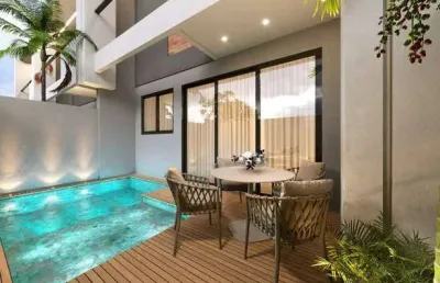 Sobrado amplo em piçarras - moderno, bem localizado e próximo ao mar!