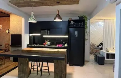 Sobrado alto padrão, mobiliado muito bem localizado