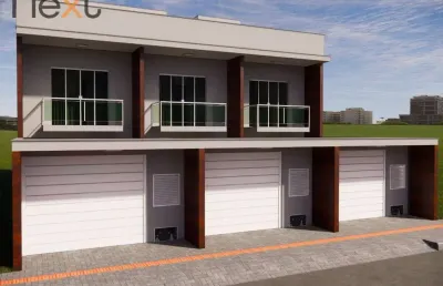 Sobrado com 2 dormitórios à venda, 104 m² por r$ 499.000,00 - armação - penha/sc