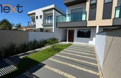 Sobrado de alto padrão na itajuba, barra velha: conforto, lazer e sofisticação!