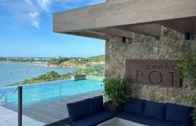 Atenção investidores! loft novo, mobiliado, decorado e equipado, pronto para airbnb com vista para a praia!