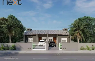 Casa nova com 3 quartos e lazer em piçarras: apenas 700m da praia!