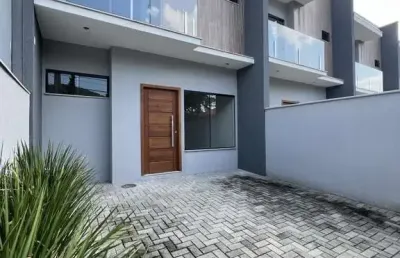 Casa geminada no saguaçú com 3 quartos para venda, 108 m²