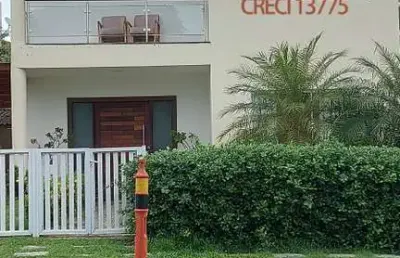 Casa em condomínio fechado com 4 quartos à venda no abrantes, camaçari  por r$ 950.000