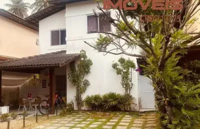 Casa em condomínio fechado com 4 quartos à venda no vilas do atlantico, lauro de freitas  por r$ 900.000