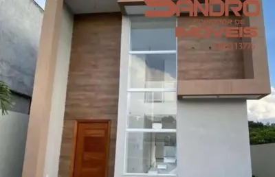 Casa em condomínio fechado com 4 quartos à venda no abrantes, camaçari  por r$ 1.050.000