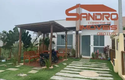 Casa em condomínio fechado com 3 quartos à venda no abrantes, camaçari  por r$ 650.000
