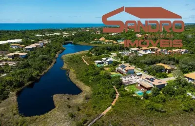 Terreno em condomínio fechado à venda na praia do forte, mata de são joão  por r$ 990.000