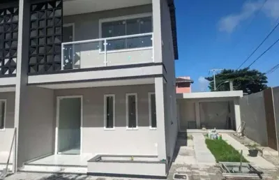 Casa em condomínio fechado com 3 quartos à venda no ipitanga, lauro de freitas  por r$ 520.000