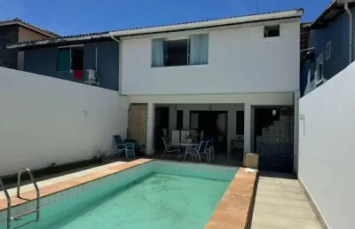 Casa em condomínio fechado com 3 quartos à venda no vilas do atlantico, lauro de freitas  por r$ 880.000