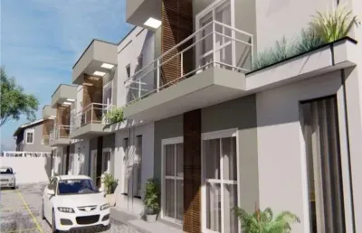 Casa em condomínio fechado com 3 quartos à venda na rua doutor hélio brito, 987, ipitanga, lauro de freitas por r$ 469.000