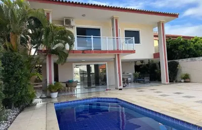 Casa com 5 quartos à venda na avenida praia de copacabana, 97, vilas do atlantico, lauro de freitas por r$ 1.100.000