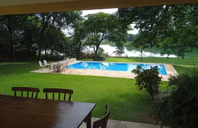 Chácara com 4 dormitórios à venda, 6200 m² por r$ 2.300.000,00 - iate clube de campinas - americana/sp