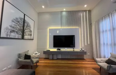 Sobrado com 3 dormitórios à venda, 454 m² por r$ 2.500.000 - parque residencial nardini - americana/sp