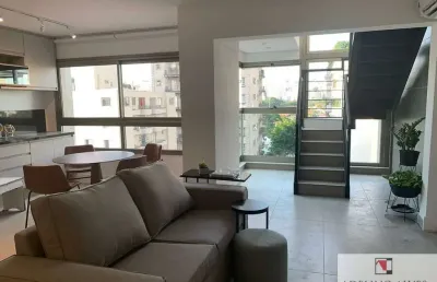 Apartamento para locação ou venda no jardim paulista , 1 dormitório e 85 m ²