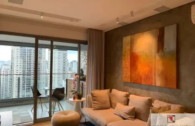 Vendo vila nova conceição, prédio semi novo com 74 mts, mobiliado, 2 vagas