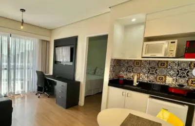 Apartamento com 1 quarto para alugar na Alameda dos Anapurus, 1661, Moema, São Paulo