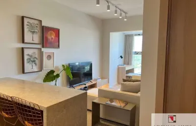 Apartamento para alugar mobiliado em pinheiros 66 m2