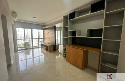 Alugo apartamento itaim bibi com 2 dormitorios, 1 vaga, com ar condicionado