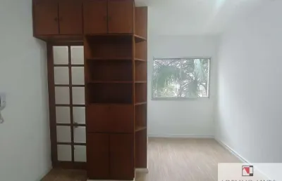 Apartamento para locação no brooklin, 1 dormitório e 50 m ²