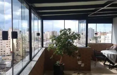 Cobertura duplex com 3 dormitórios e 2 vagas próximo metro praça da árvore