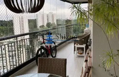 Apartamento com 3 dormitórios para venda na chacara flora - sao paulo
