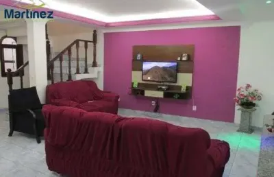 Casa com 3 dormitórios à venda, 350 m² por r$ 615.000,00 - jardim utinga - santo andré/sp
