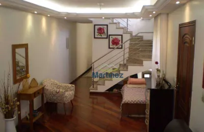 Sobrado com 3 dormitórios à venda, 250 m² por r$ 845.000,00 - parque são lucas - são paulo/sp