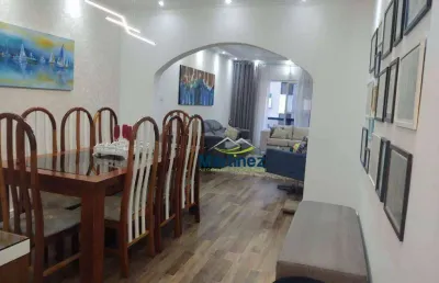 Apartamento com 3 dormitórios à venda, 136 m² por r$ 630.000,00 - vila assunção - praia grande/sp