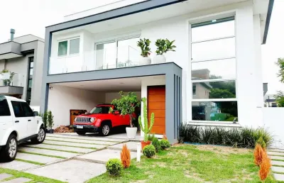 Casa em condomínio para venda em florianópolis, são joão do rio vermelho, 4 dormitórios, 2 suítes, 4 banheiros, 4 vagas