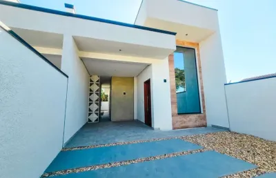 Casa para venda em barra velha, itajuba, 3 dormitórios, 1 suíte, 2 banheiros, 2 vagas