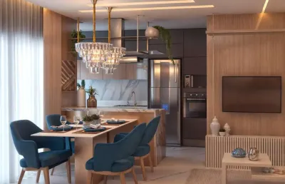 Apartamento para venda em balneário piçarras, itacolomi, 2 dormitórios, 1 suíte, 2 banheiros, 1 vaga