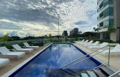 Apartamento com 3 dormitórios à venda, 153 m² por r$ 2.150.000,00 - ponta negra - manaus/am