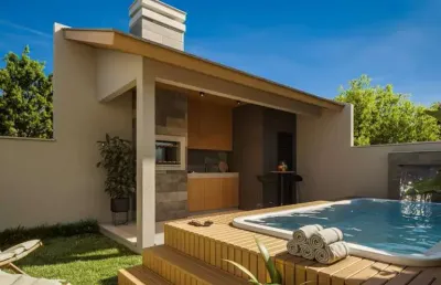 Casa com 3 dormitórios de alto padrão no sertão do maruim – são josé/sc