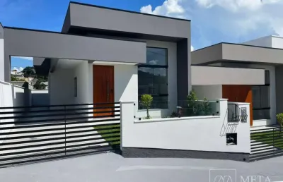Casa de 2 dormitórios com 1 suíte em potecas - são josé/sc