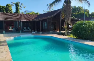 Casa térrea para venda em são sebastião, boracéia, 4 dormitórios, 2 suítes, 5 banheiros, 10 vagas