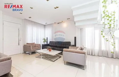 Sobrado - 260 m2 - 3 quartos (1 suíte) - 4 banheiros - 4 vagas - uberaba - curitiba/pr