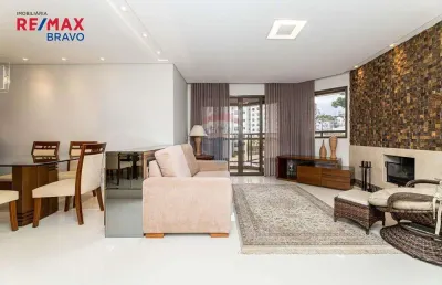 Apartamento à venda, no bigorrilho, 181m2, 4 quartos (2 suítes), 2 vagas de garagem.