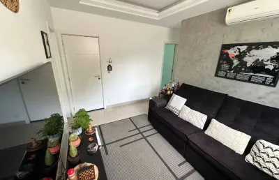 Baixou!!! linda cobertura linear reformada e climatizada