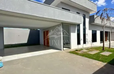 Casa de esquina em senador canedo - casa 3 quartos com suíte em senador canedo