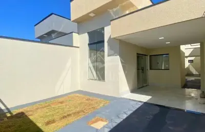 Casa residencial boa vista senador canedo - casa 3 quartos com suite senador can