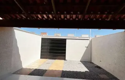 Casa 2 quartos com área gourmet em senador canedo - entrada facilitada
