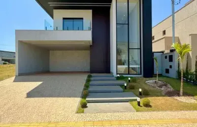 Casa alto padrão com 4 suítes e piscina no jardins bolonha – senador canedo