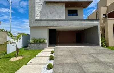 Sobrado de alto padrão com 4 suítes e lazer completo no jardins capri