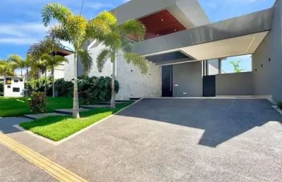 Casa térrea de alto padrão no portal do sol garden – goiânia/go