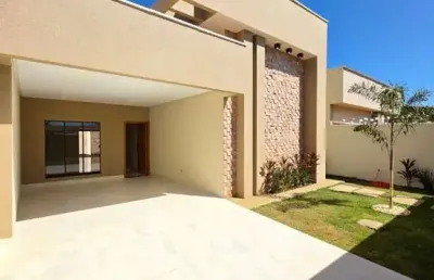 Casa alto padrão com piscina no res. são francisco 2 – senador canedo