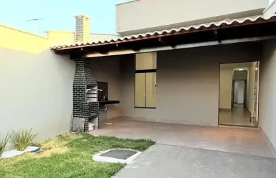 Casa 2 quartos com suíte, closet e área gourmet – boa vista 2, canedo-go