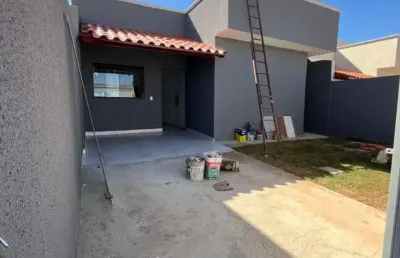 Casa nova com 3 quartos e área gourmet no ravena – senador canedo
